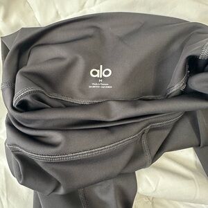 Alo Black Leggings 7/8 High-Waist Airlift Legging